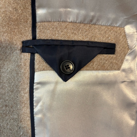 J.Crew Cocoon Wool Coat In Tan Size 4 - Picture 8 of 9